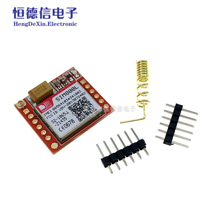 SIM800L GPRS 转接板 GSM 模块 microSIM卡 小体积 Core board - 图2