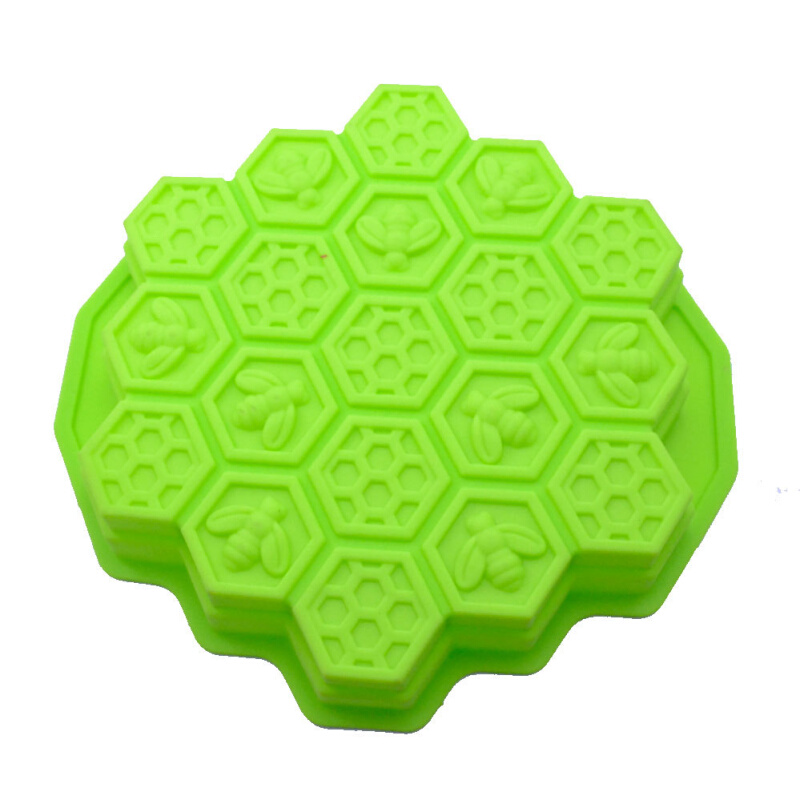 超大号蜜蜂窝硅胶蛋糕烘焙模具蜂巢微波炉烤箱用烤盘Honeycomb - 图0