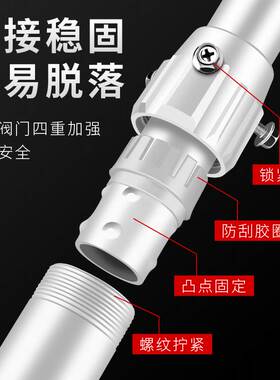 30-60cm铝合金室外加长伸缩海康大华枪机监控摄像头吊装支架底座