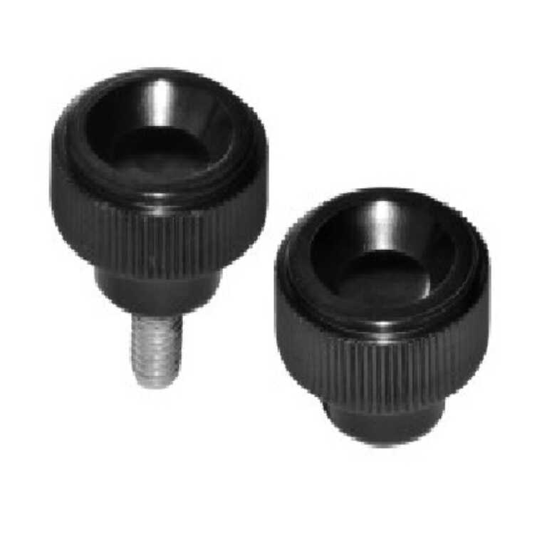 PF条纹把手 小型压纹旋钮 HAV08/HAV09-M4/M5/M6/M8-L10/L16/L25 - 图0