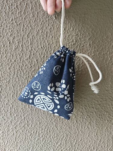 【道道】紫金花钱锦囊 - 图0