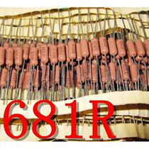 American DALE Dani RN60D Department 1 2W 681R Generation 680R Resistance 0 5W Copper feet 1%