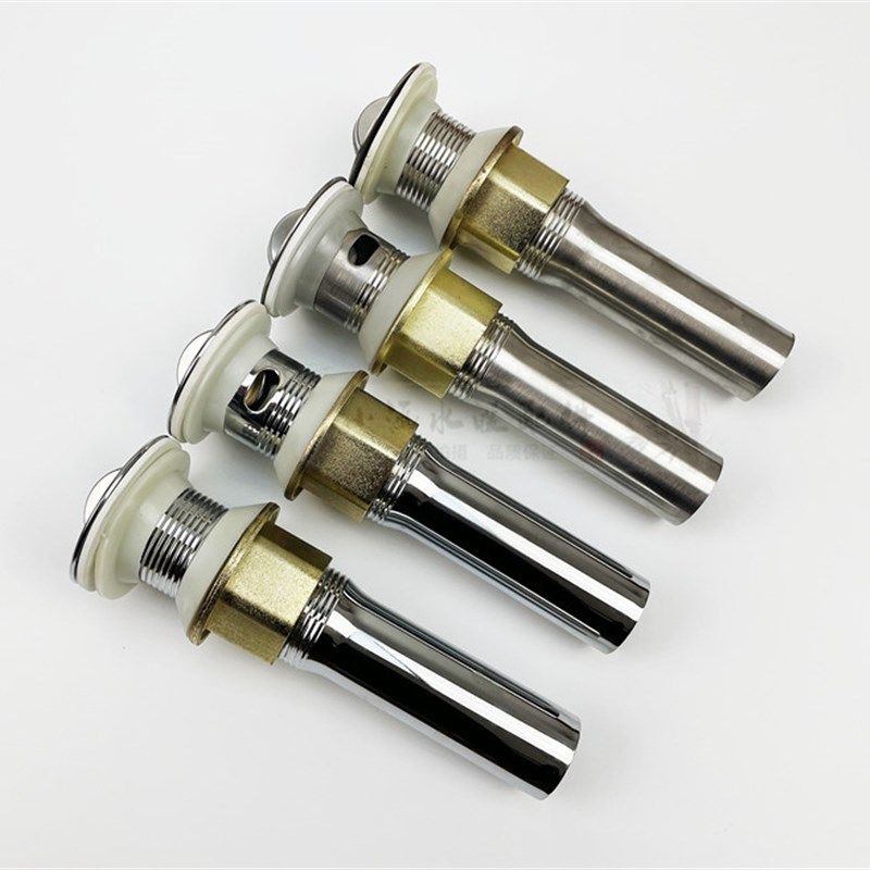 不锈钢洗手盆漏水塞洗脸盆翻板下水器配件下水管防臭面盆台盆水池,淘宝优惠券,粉丝福利购,淘宝优惠卷