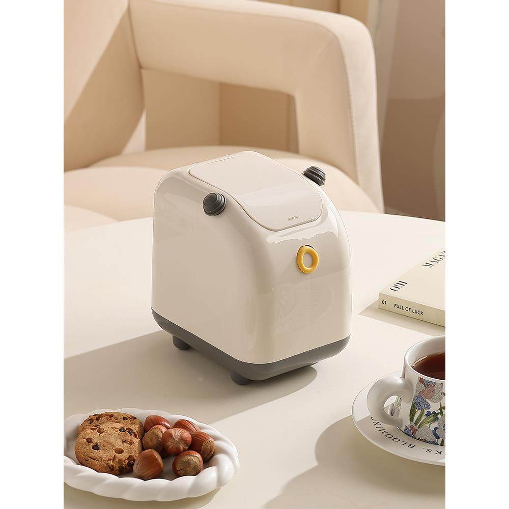 桌面垃圾桶可爱小号按压式带盖纸篓迷你家用卫生间垃圾筒客厅卧室,淘宝优惠券,粉丝福利购,淘宝优惠卷