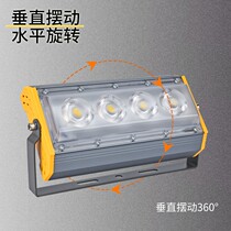 LED Outdoor Floodlight Projection Lamp Floodlight Hua U Shine Tree Shooting Tree Light Lawn Landscape Building Body Monochromatic Color Lamp