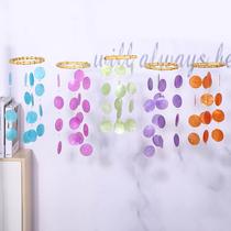 New Color Mirror Bebe Shell Wind Bells Hanging Accessories Folk Hangover Pendant Creative Kindergarten Photo Shoot