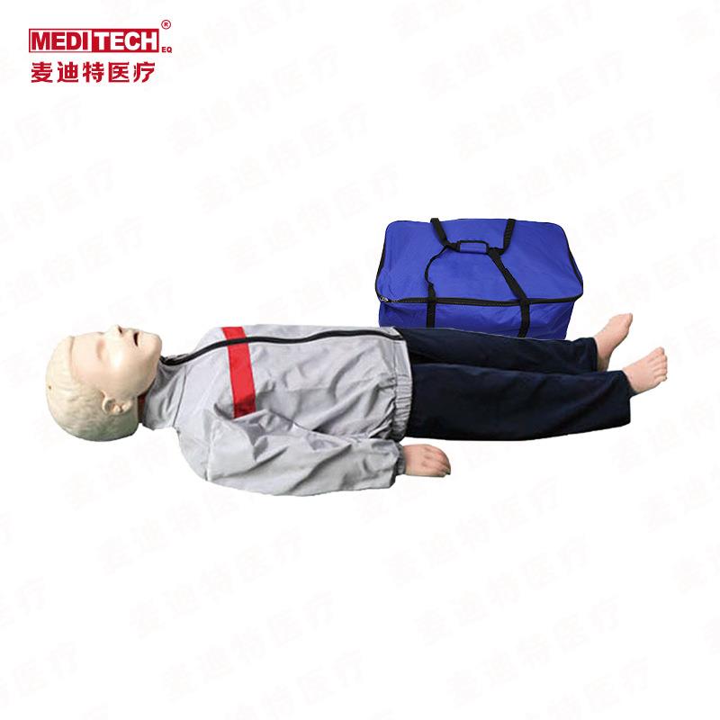 简易型心肺复苏模拟人CPR人工呼吸急救训练模型成人儿童婴儿假人 - 图0