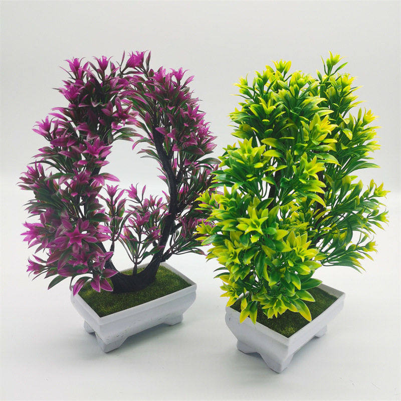仿真盆栽室内摆放假花U型兰花塑料小盆景家居桌面绿植花卉装饰品,淘宝优惠券,粉丝福利购,淘宝优惠卷