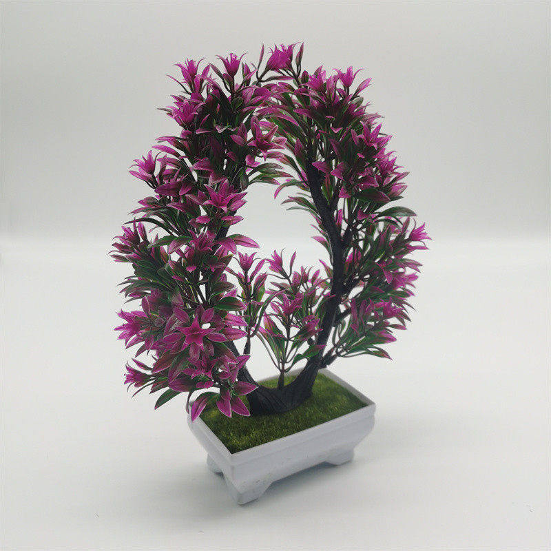 仿真盆栽室内摆放假花U型兰花塑料小盆景家居桌面绿植花卉装饰品,淘宝优惠券,粉丝福利购,淘宝优惠卷