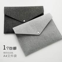 Felt Papers Bag New Creative Business Flat Notebook PC Liner Felt