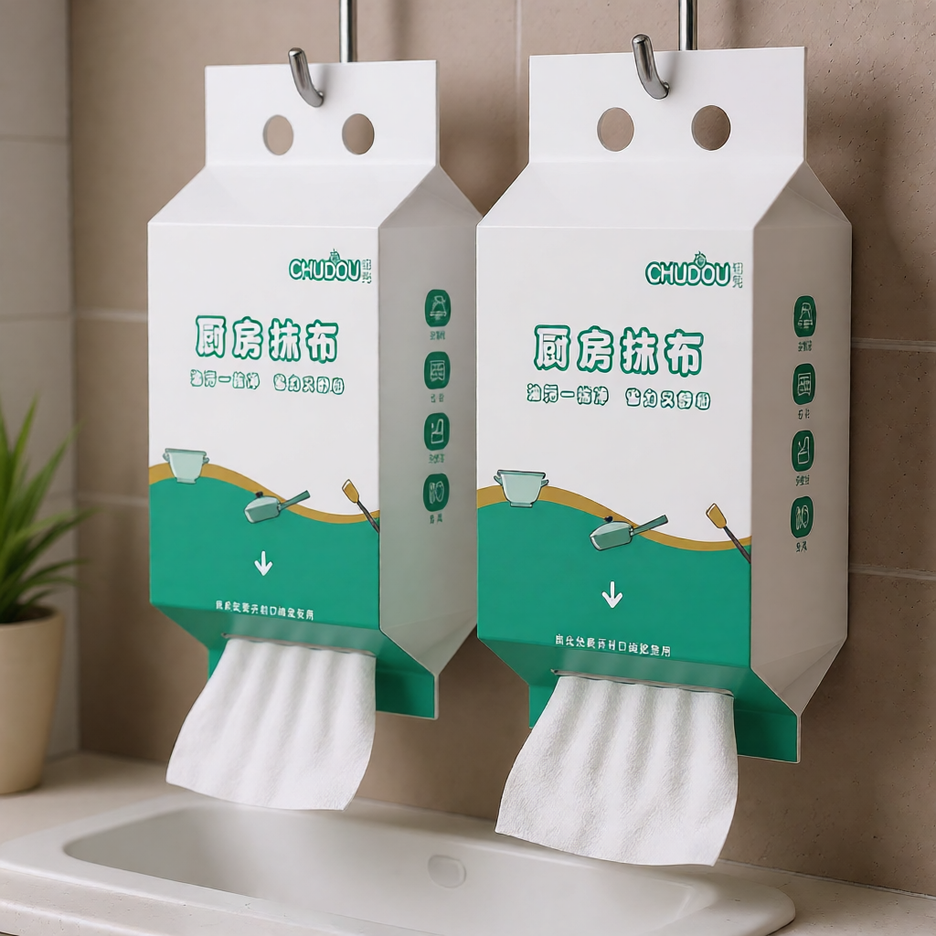 懒人抹布一次性厨房专用洗碗巾干湿两用加厚去油悬挂式擦油纸巾,淘宝优惠券,粉丝福利购,淘宝优惠卷
