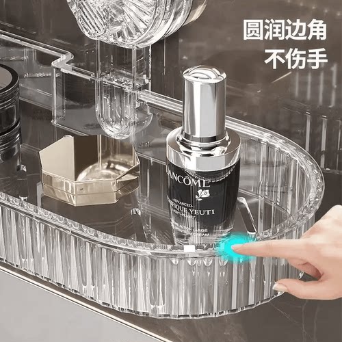 吸盘式置物架卫生间厕所洗澡间镜前水龙头浴室免打孔壁挂通用 - 图2
