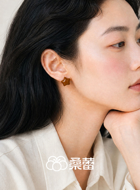 时尚百搭耳钉日常通勤女