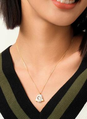 桑蕾飞行器项链女时尚小众设计2025秋冬新款