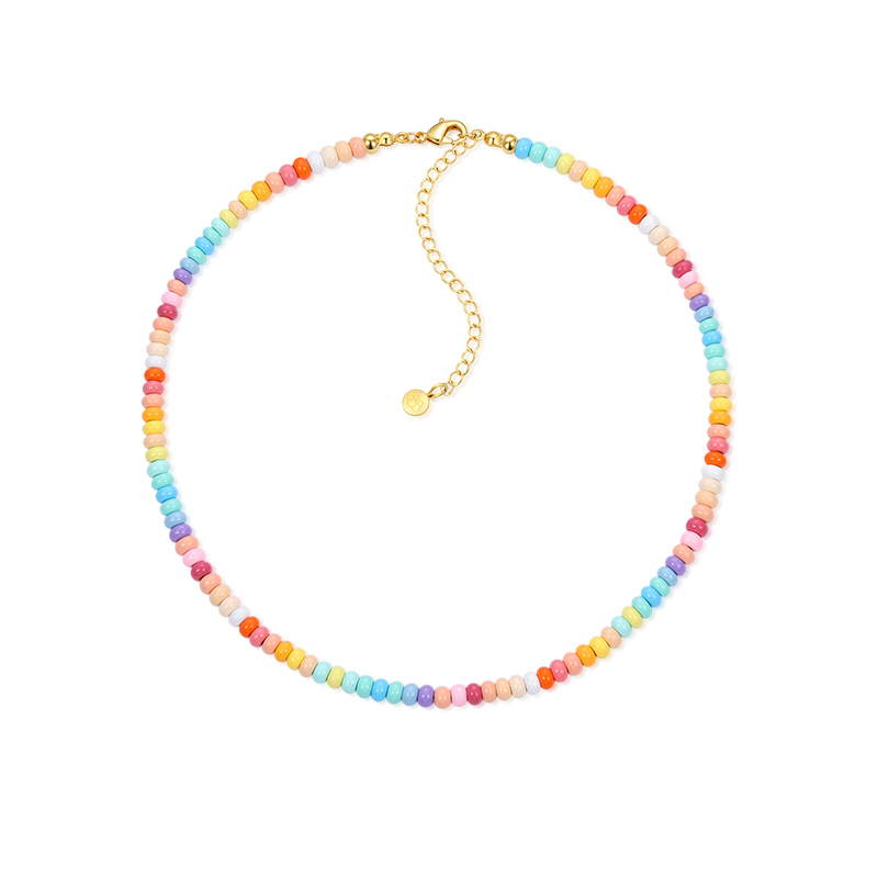 【所有女生的衣橱直播间】桑蕾小波波球耳钉即兴旅行游乐场项链