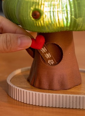 阿楹 放b青松工位装饰情绪稳定治愈摆件灯扩香器男女生日礼物文创