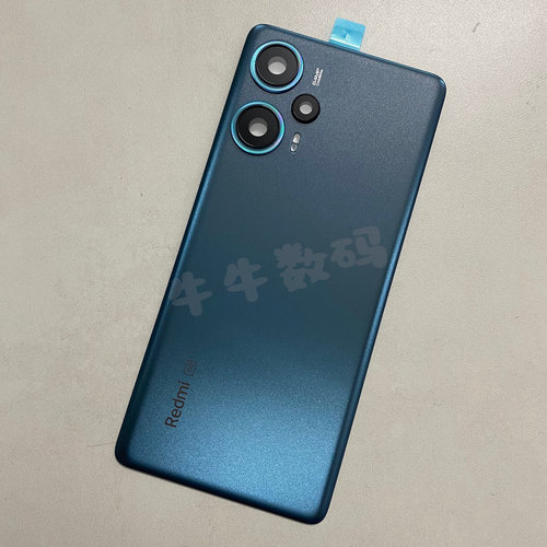 红米Note12Turbo原装后盖红米Note12Turbo电池盖中框镜框镜片 - 图1