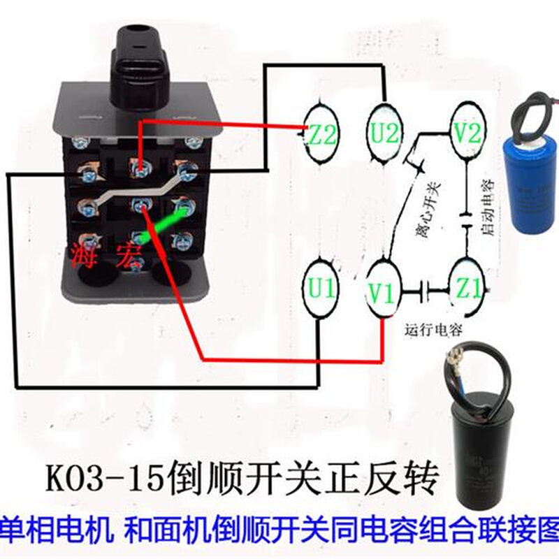 电机电容器450V 单相电机 220V启动运行电容 250UF40UF300UF50UF - 图2