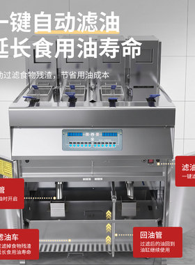 商用立式电脑智能版炸炉
