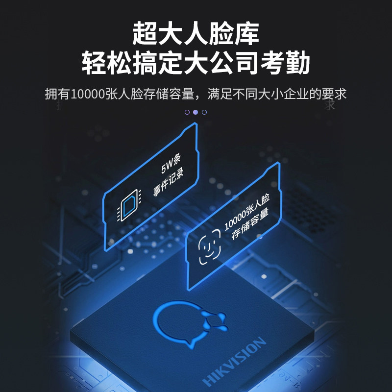 Hikvision 7-inch face recognition access control