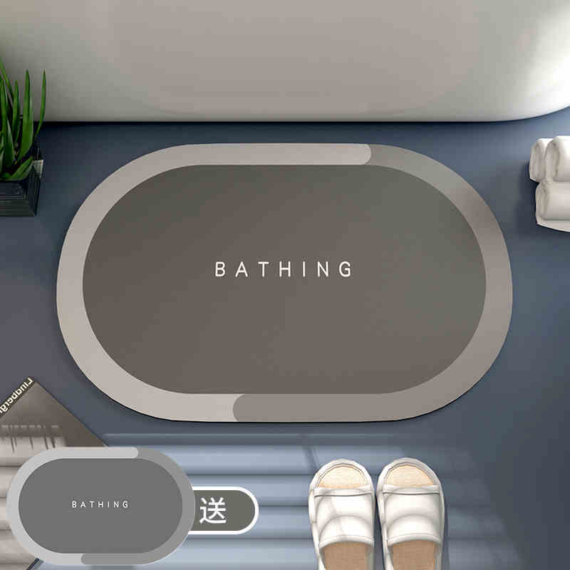 浴室地垫超强吸水硅藻泥垫子卫生间防滑脚垫厕所门口速干耐脏2023 - 图2