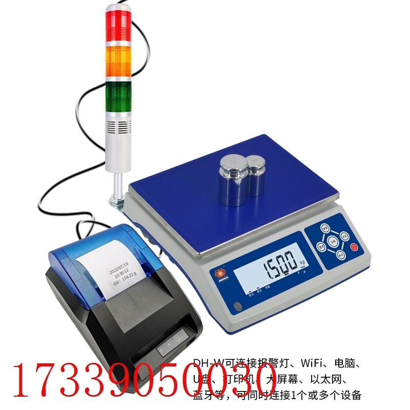 DHW-上下限报警秤声光同步检重定量称重高精度电子称电子计重称 - 图2