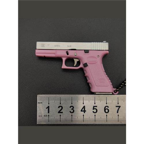 绝地求生钥匙扣格洛克手抢半合金钥匙扣模型礼品挂件摆件绝地求生吃鸡玩具