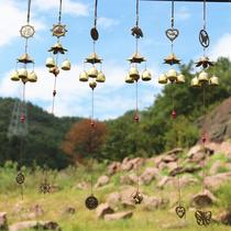 Metal Copper Wind Bell Hanging adorned multi bronze bell Bell Wind Bell Handicrafts Birthday Blessings Gift a Blessing Gift