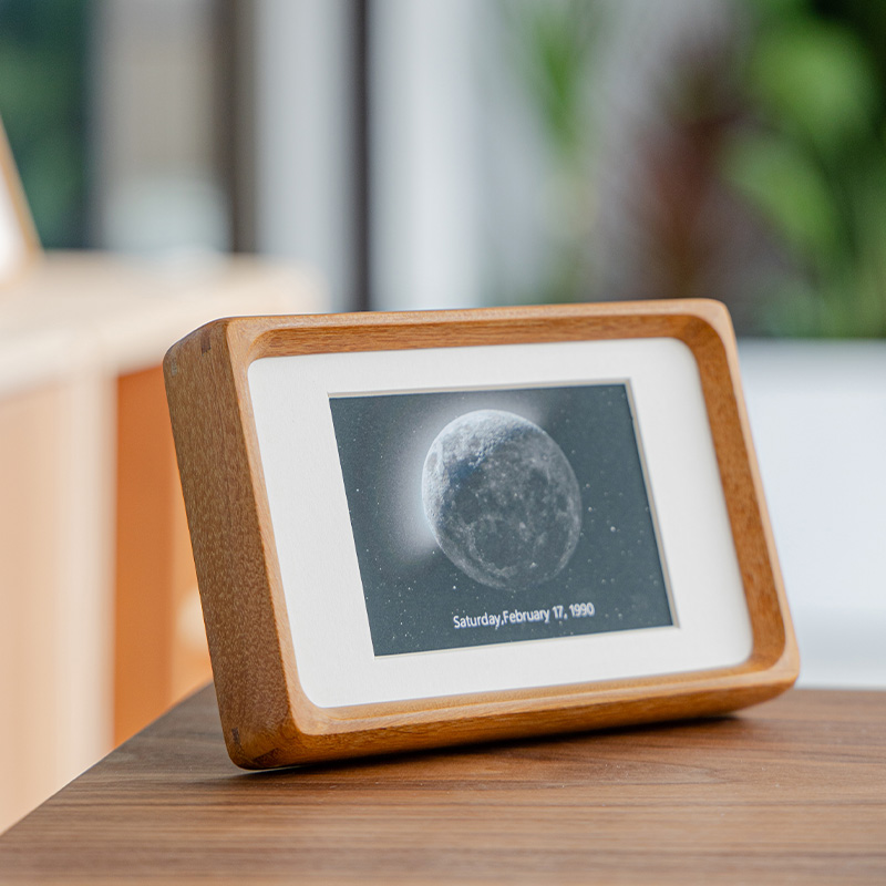 你出生那天的月亮moon相框摆台定制diy洗照片6寸送朋友生日礼物框 - 图1