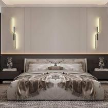 Modern minimalist minimalist minimalist wall lamp Creative Bedroom bedside Living room grille TV Sofa Background Wall-Zheng