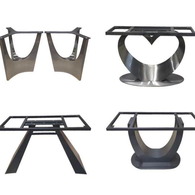 金属不锈钢碳素钢桌脚架高端轻奢现代大理石岩板奢石餐桌脚架底座,淘宝优惠券,粉丝福利购,淘宝优惠卷
