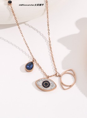 EvilEye恶魔之眼钛钢项链