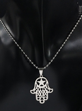 Hamsa法蒂玛之手吊坠项链