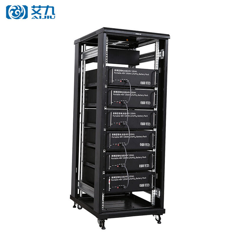 储能电柜 48V5KW200AH-24V400AH10KWH储能一体机家庭储能磷酸铁锂 - 图0