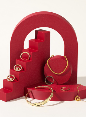 原创拍照陈列几何体装饰摆件