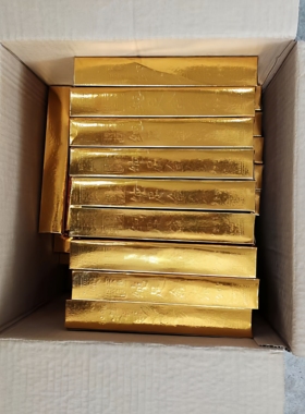 卡纸摆件成品大金条金砖可直接用