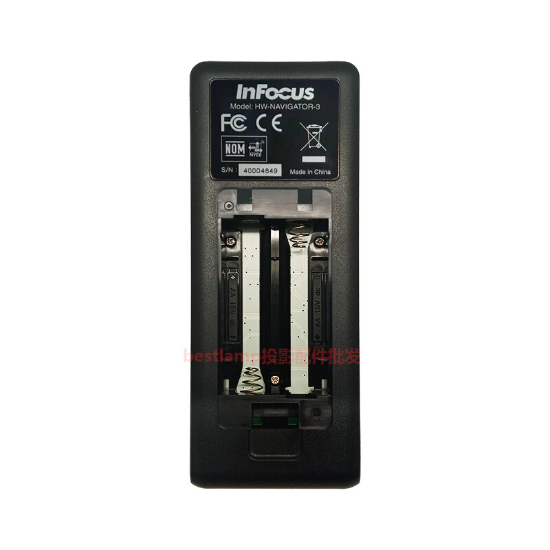 原装 INFOCUS富可视投影机C200 C250 C250W C315 C410 C420遥控器-图2