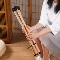 Karlingdrum Solid Wood Shelf Hand Disc Portable Drum Rack Folding Drum Rack Hand Drum Rack Solid Wood Beech Wood Professional Playing Bracket