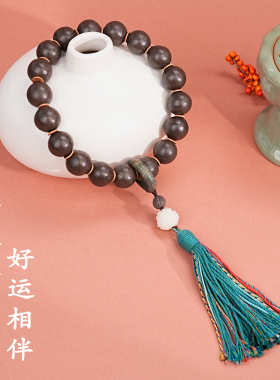 灵隐娇江南合香珠香牌手串项链