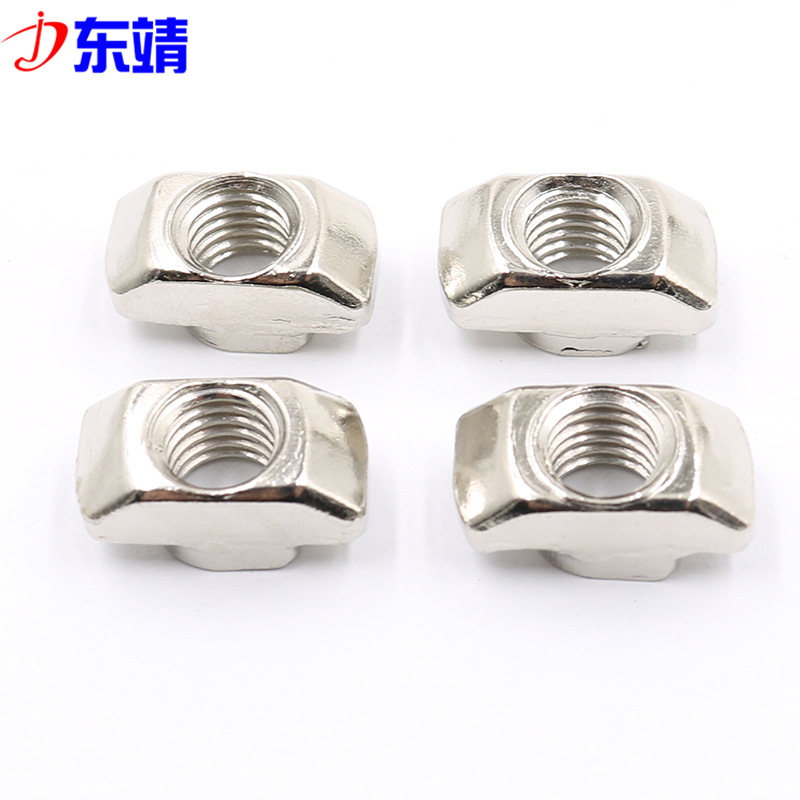 T型船型螺d母锤头型菱型螺帽欧标铝型材用 30/40/45型材M3M4M5M6M - 图0