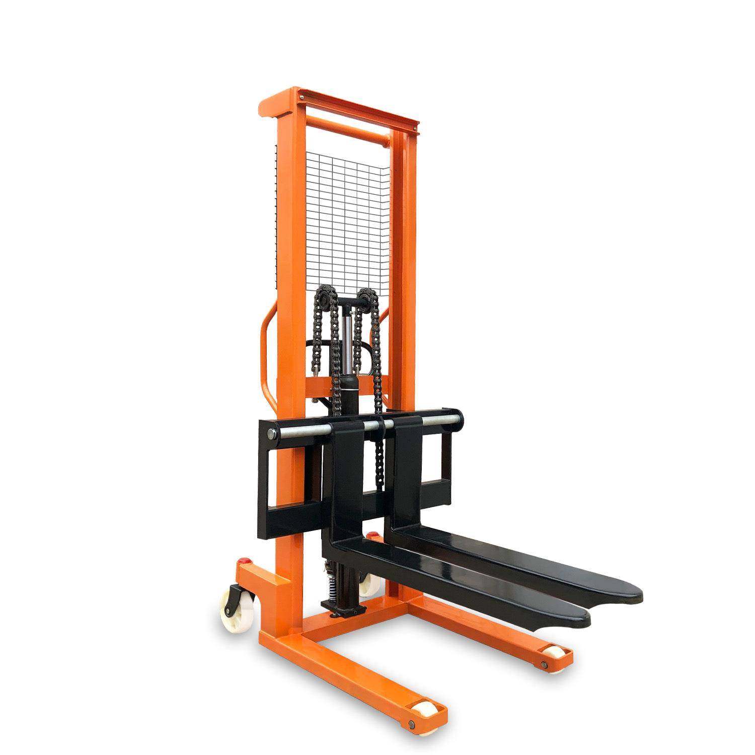 手动电动液压堆高车1吨2吨小型升降叉车堆垛升高车手动堆高车,淘宝优惠券,粉丝福利购,淘宝优惠卷