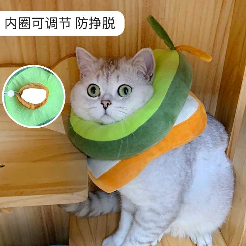 宠物猫咪狗狗伊丽莎白圈幼猫防舔圈头套项圈伊莉莎白圈小猫猫脖圈 - 图1