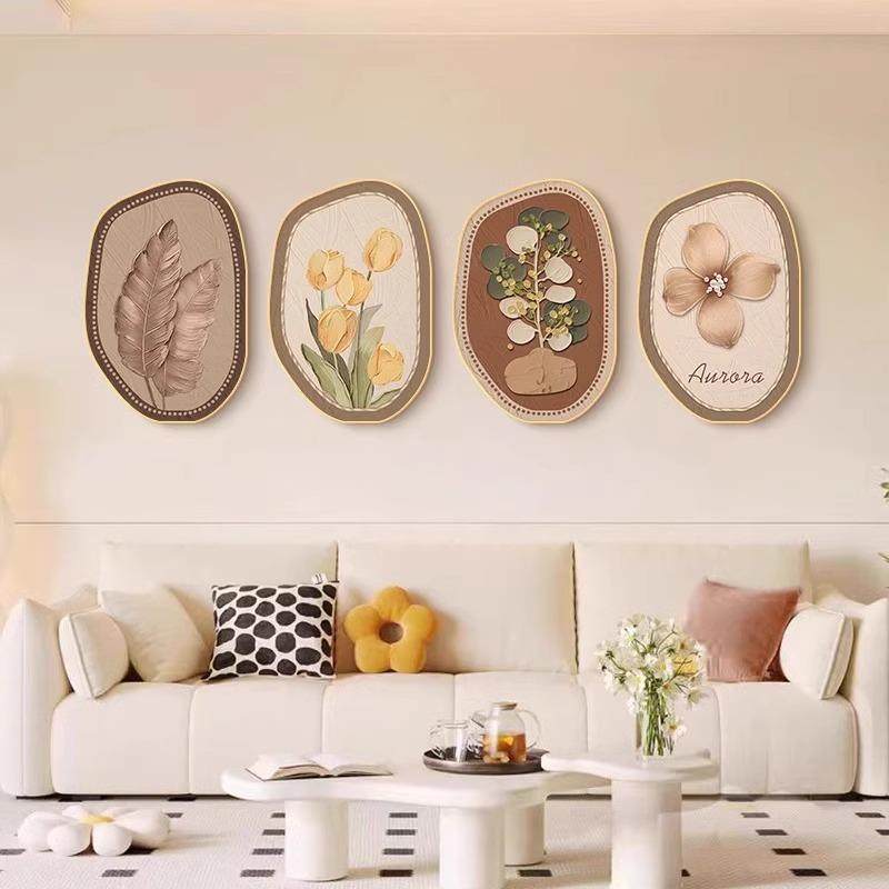 ins小清新客厅沙发背景墙装饰画植物花卉挂画创意卧室床头墙壁画,淘宝优惠券,粉丝福利购,淘宝优惠卷