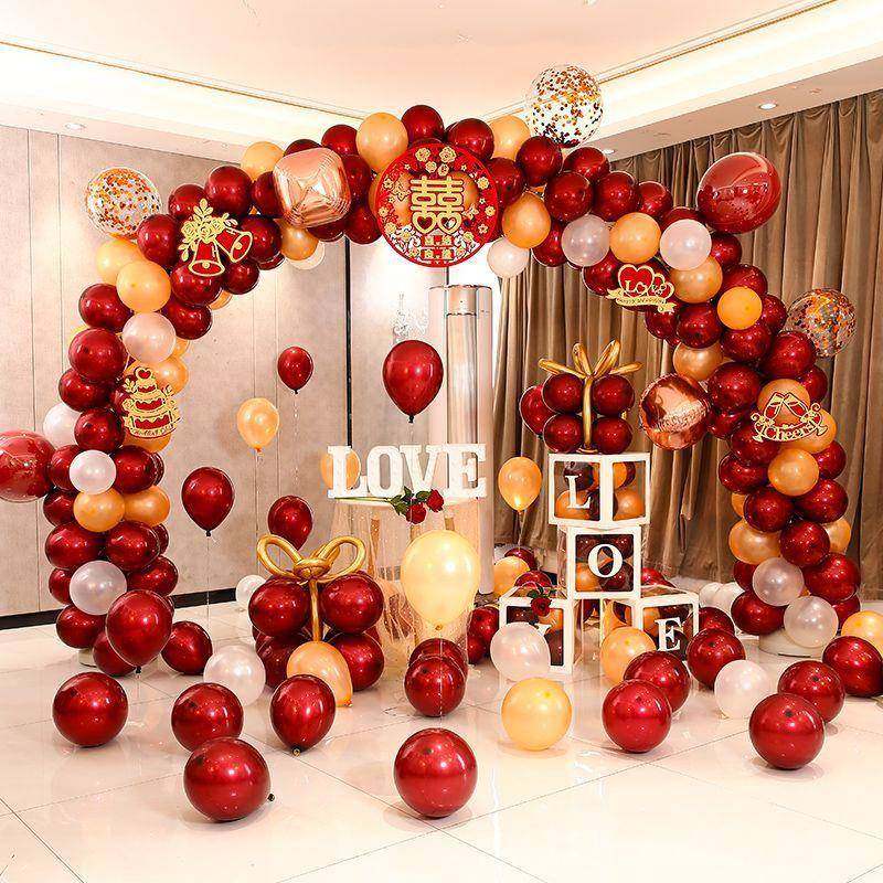 马卡龙气球拱门结婚婚庆订婚场景布置装饰婚礼生日开业引路现场,淘宝优惠券,粉丝福利购,淘宝优惠卷
