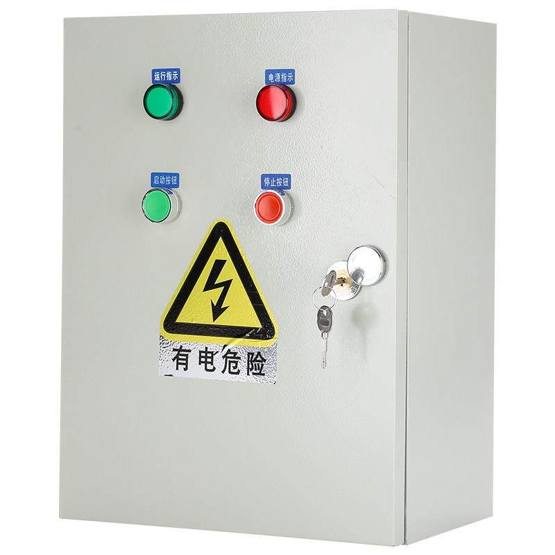 通风机控制箱三相电机按钮启停电控水泵开 关缺相保护消防排烟配,淘宝优惠券,粉丝福利购,淘宝优惠卷