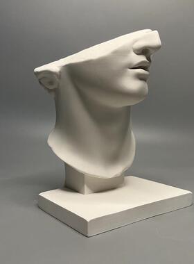 北欧ins复古罗马石膏雕塑小众艺术风高级感桌面摆件家居装饰礼品