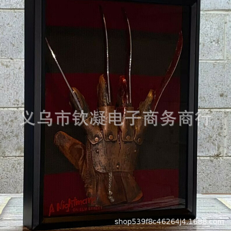 Freddy Krueger 弗莱迪·克鲁格 万圣节榆树街手套和毛衣展 - 图2