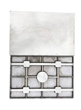 供应400*600底板热转印铸铝配件砂铸印花配件烫画机加热板