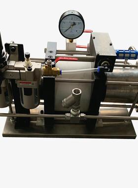 直销压力可调非标流体压力提升保压稳压气动增压器气体增压泵