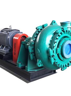 优惠陶瓷渣浆泵碳化硅脱硫抽沙机洗煤厂矿山泵耐腐耐磨渣浆泵